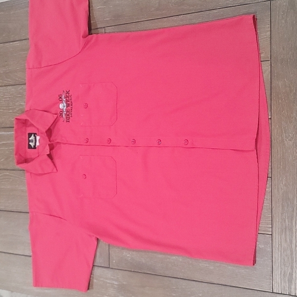 Biker Design 2006 65th Annual Bike Week Daytona Beach Florida Button Up - Picture 3 of 8